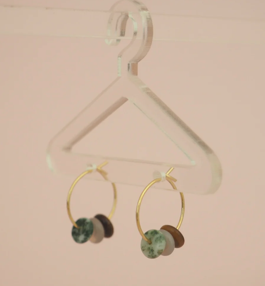BON MATIN - Boucles d'oreilles Mini hoops