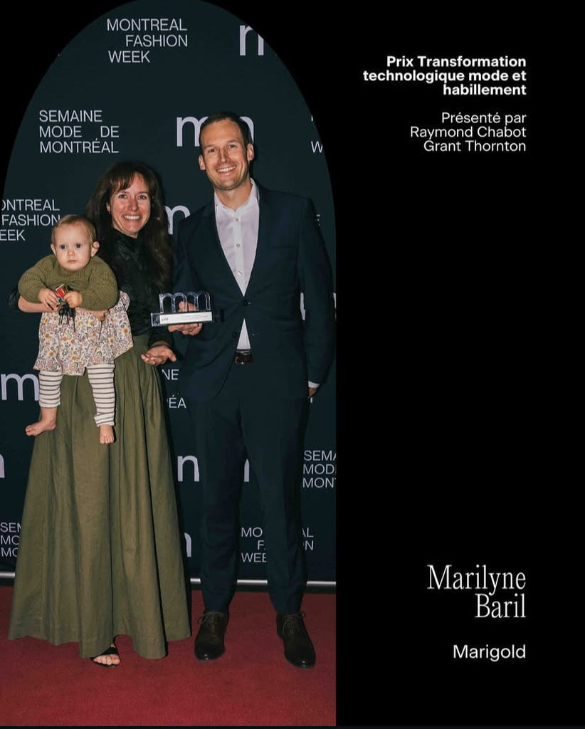 Marigold gagne le Prix Transformation Technologique Mode et Habillement !