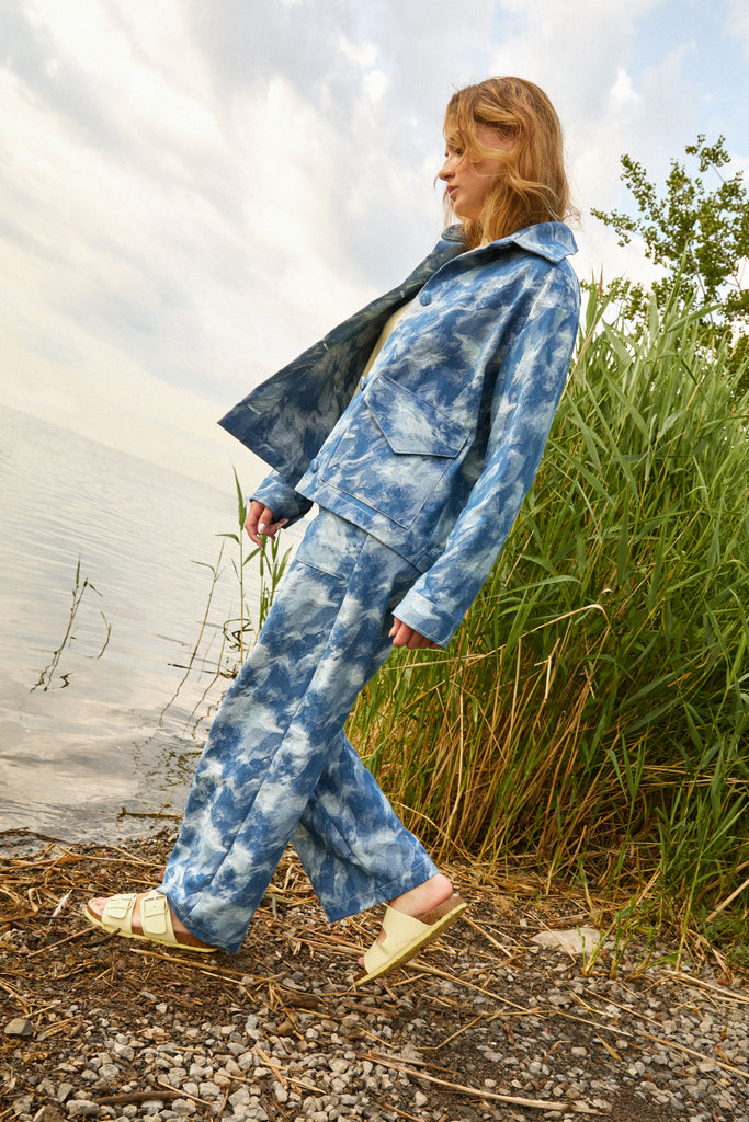 Manteau D'équitation Anglaise Femme Marigold - Taille 12 (coupe Ajustée) - Laine Marine - Fabriqué Au Canada