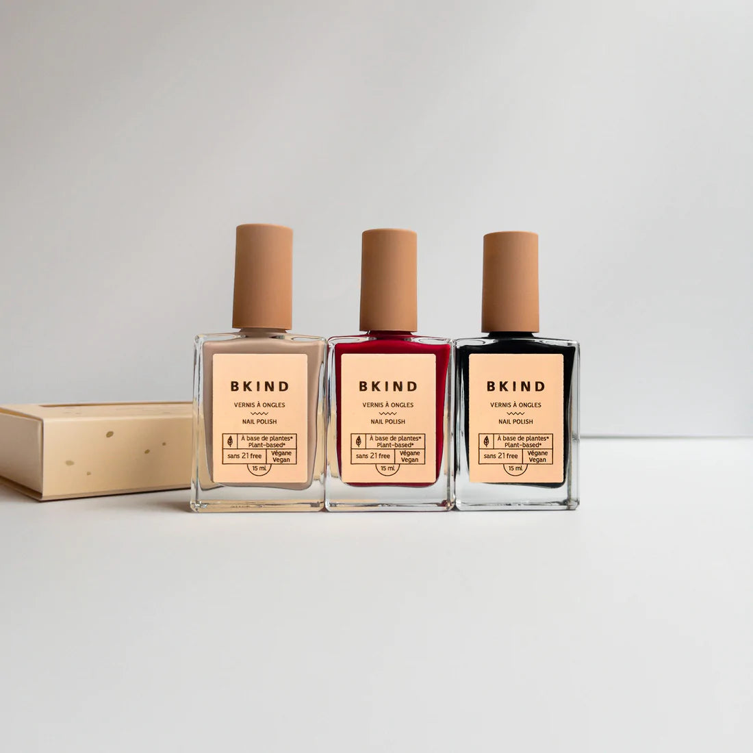 Coffret de vernis à ongles – Les Essentiels des fêtes – BKIND